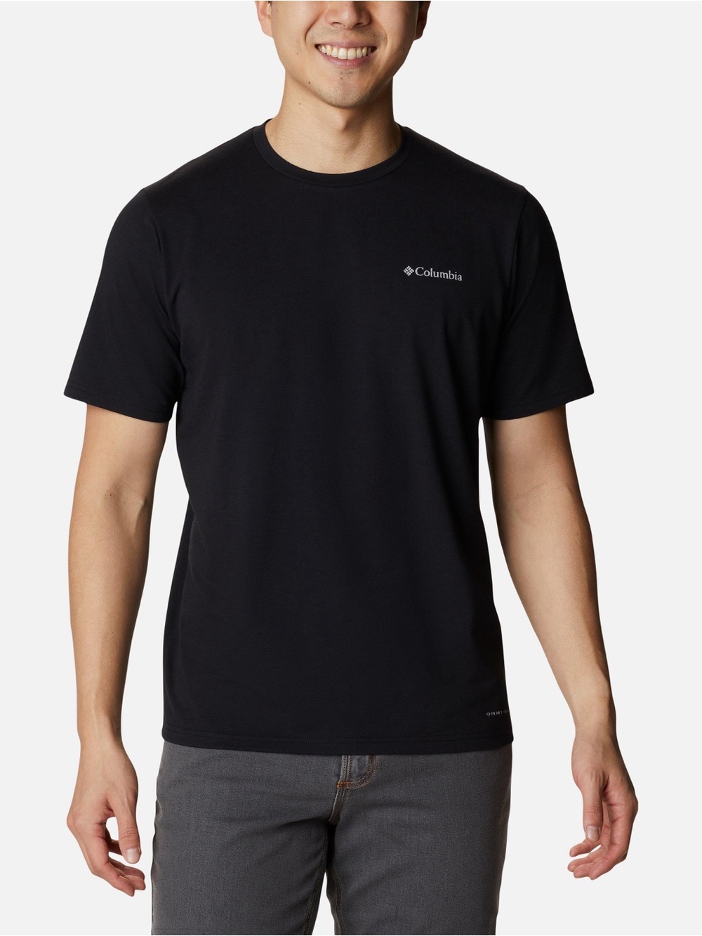 Columbia short-sleeve performance t-shirt in Black
